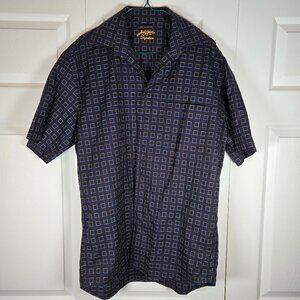 Jack Lipson Men's Short Sleeve Dress Shirt Size M